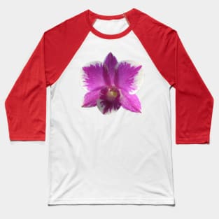 Purple Orchid Baseball T-Shirt